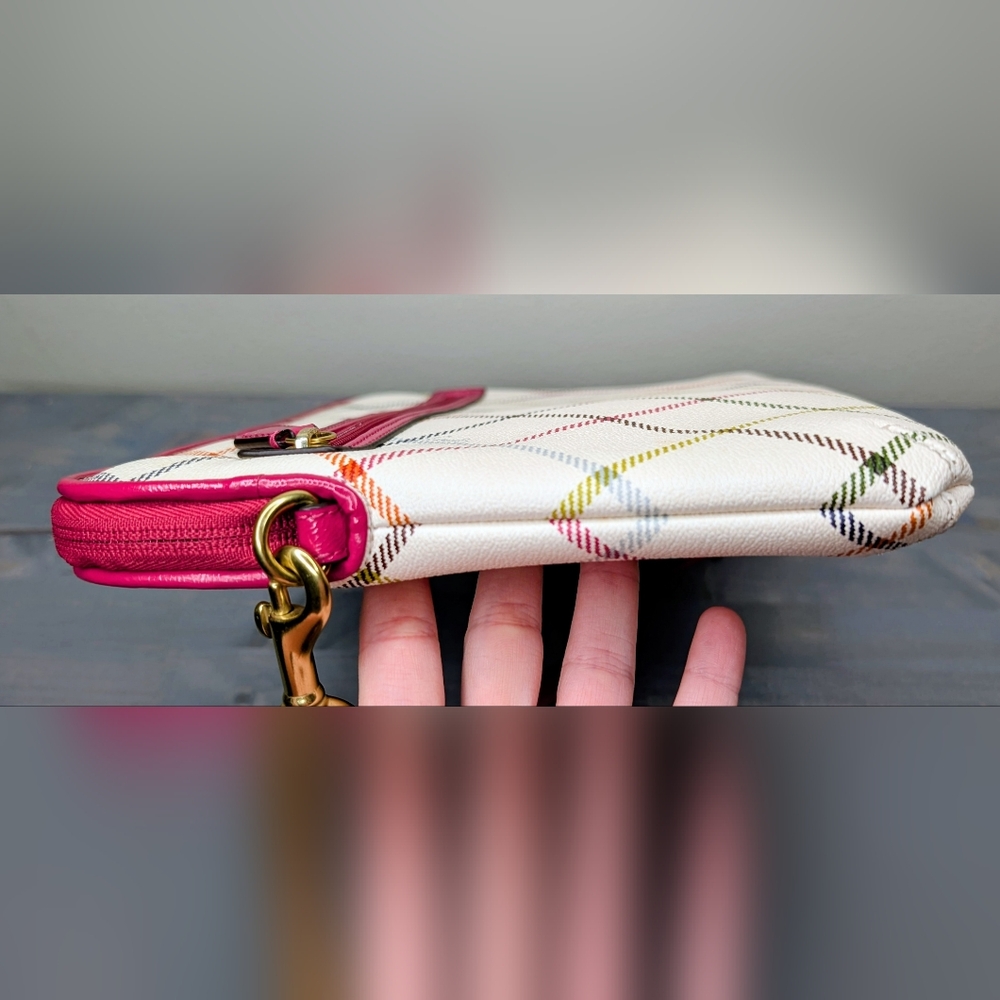 Coach White and Pink Crossbody Bag - Picture 6 of 10